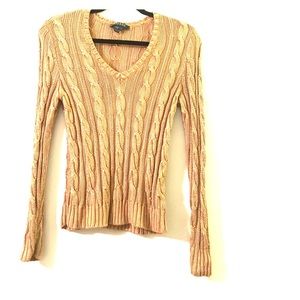 Ralph Lauren Gold Sweater
